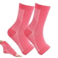 thumbnail image 2 of Neuropathy Socks For Women, Toeless Compression Ankle Socks Open Toe Compression Socks, Ankle Sleeves Socks Foot Compression Sleeves For Running, 2 of 8