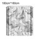 thumbnail image 5 of Moyic Cortina de ducha extra gruesa impermeable y a prueba de moho para baño higiénico artesanía exquisita textura fina no pasante Juegos de accesorios de baño YL007-7, 180 cm * 180 cm 180 cm * 180 cm, 5 of 6