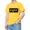 Yellow, variant on FAOWME T-Shirts For Teen Kids Girls Child Short Sleeve City Name Prints Tshirts Trendy Tee Tops Purple 10-11 Years