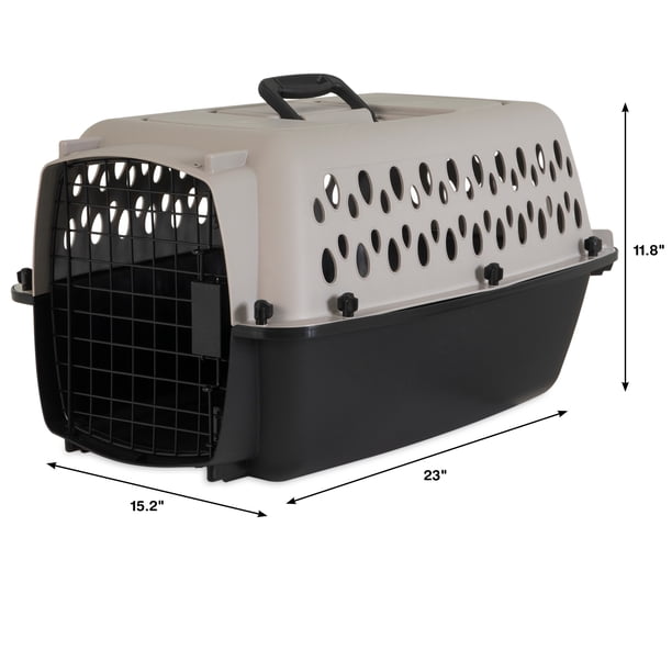 Vibrant Life Pet Portable Kennel for Dogs, Hard-Sided Travel