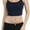 Navy, variant on ToBeInStyle Women's Adjustable Built in Bra Crop Spaghetti Tank
