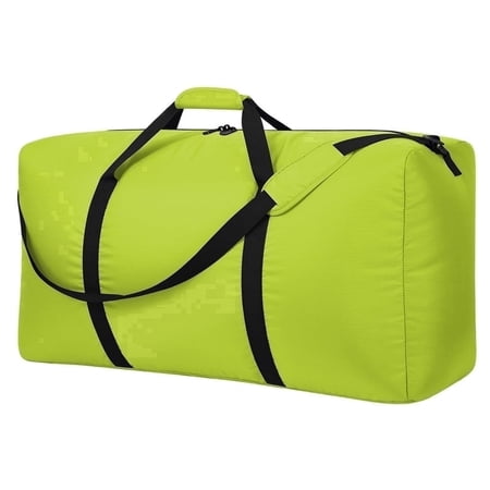 iFARADAY Extra Large Duffel Bag 32.5 inch Lightweight Luggage for Travel(Light Green)