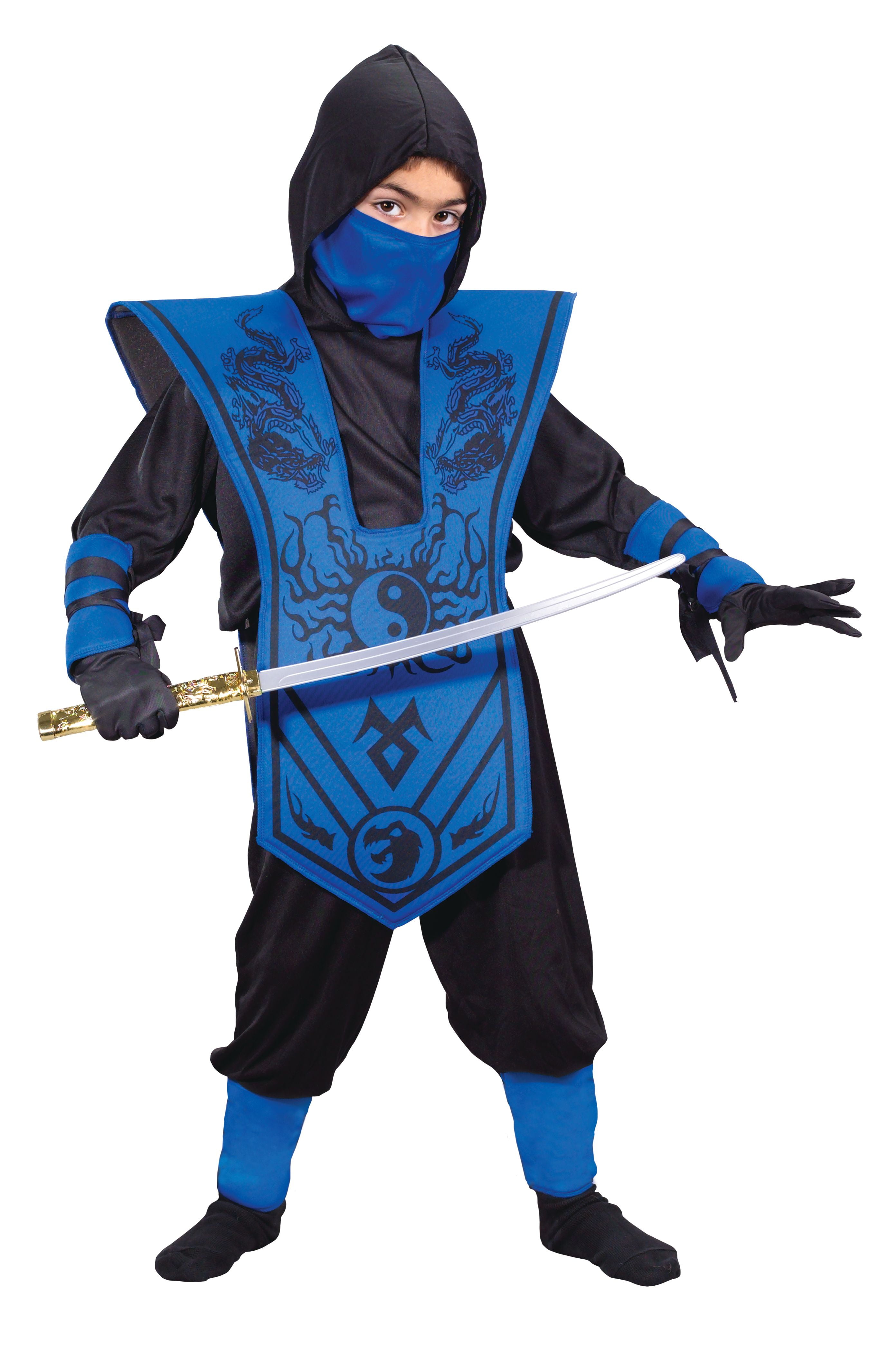 Halloween Boy's COMPLETE NINJA Costume Size Small by Fun World