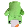 thumbnail image 4 of Exfoliating Washcloth Body Scrubber Pretty Design Massage Bath Cloth for Kids Adults Green Frog Free Size, 4 of 12