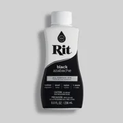 Rit, All Purpose Liquid Dye, Black, 8 fl oz