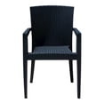 thumbnail image 4 of Rainbow Outdoor Montana Set of 4 Stackable Armchair-Anthracite, 4 of 4