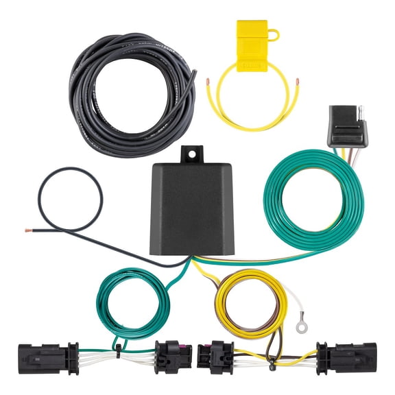 23-24 Dodge Hornet All CURT Custom Wiring Harness, 4-Way Flat Output 56498