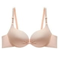 thumbnail image 2 of Ayfxijin Everyday Bras,Women's Bra Adjustable Steel Ring Underwear Bra Everyday Underwear, 2 of 9