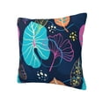 thumbnail image 2 of YFYANG Square Decorative Throw Pillow Case (Without Pillow Insert), Abstract Leaf Line Texture Bedroom Sofa Car Cushion Cover, 12"x12", 2 of 9