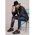 thumbnail image 2 of Sombrero Unisex Negro Gamuzina Gamuza Indiana L Nueva Imagen Nueva Imagen Sombrero, 2 of 2