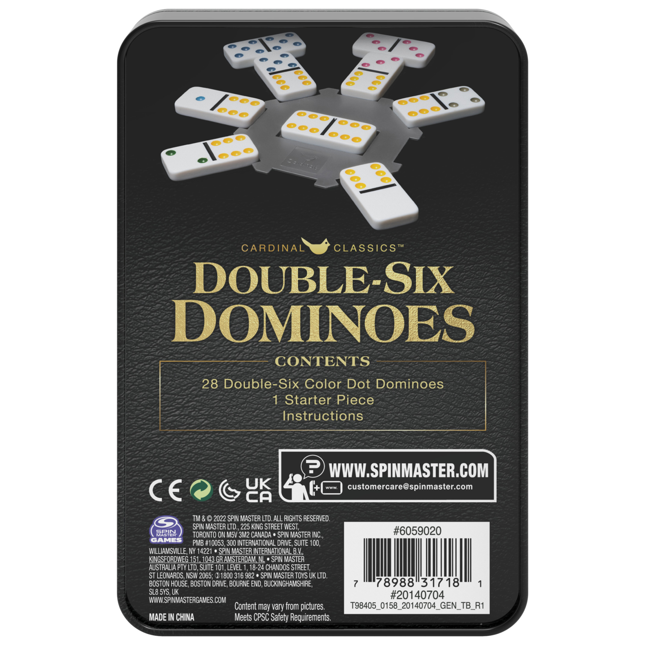 Spin Master Double Six Dominoes Set photo 6