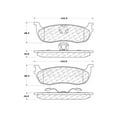 thumbnail image 2 of Centric Parts 105.07110 Posi Quiet Ceramic Disc Brake Pad with Shims and Hardware, 2 of 4
