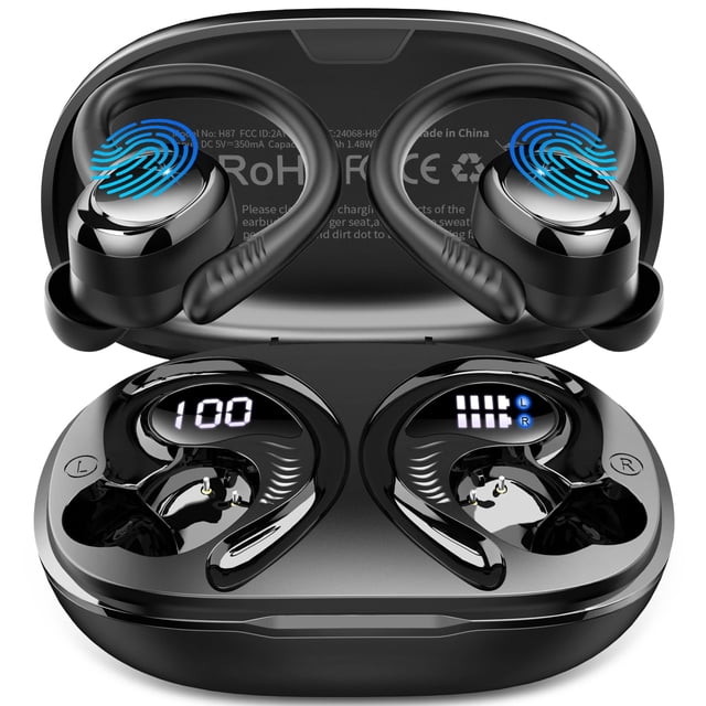 Auriculares inalámbricos Hupoaf H87 Bluetooth 5.4 IP7 resistentes al agua