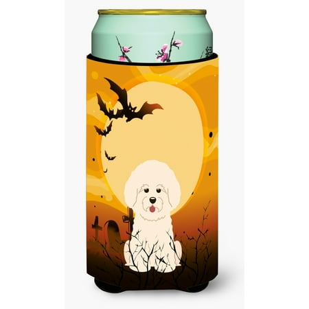 

Carolines Treasures BB4341TBC Halloween Bichon Frise Tall Boy Beverage Insulator Hugger Tall Boy multicolor