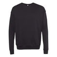 thumbnail image 2 of Bella Canvas Men`s Drop Shoulder Fleece, S, DTG Black, 2 of 3