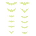 thumbnail image 1 of 12 pegatinas de pared de murciélagos brillantes de Halloween, adornos para ventanas, calcomanías artísticas para ventanas, decoraciones de pared de, 1 of 8