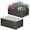 6*3*1.5Ft Dark Gray 2 Pack, variant on CazToi 2-Pack 6x3x1.5 ft Galvanized Raised Garden Beds Large Outdoor Planter Boxes with Open-Base & Wave Panels