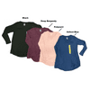 Hue Utopia Women's Long Sleeve V-Neck Super Soft Hi-Lo Hem Legging Tunic Tee (Potpourri, L)