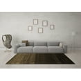 thumbnail image 3 of Ahgly Company Indoor Rectangle Abstract Brown Contemporary Area Rugs, 2' x 3', 3 of 4