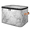 Multicolor 3, variant on ADECORIVY Marble Texture Storage Bin with Zipper Lid, Fabric Storage Baskets Boxes with Handles, Decorative Clothes Organizer Containers for Shelves, Wardrobe, Closet