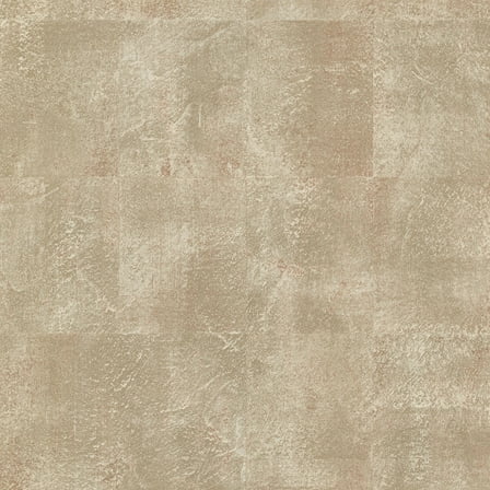 Brewster Azoic Copper Brushstroke Squares Wallpaper