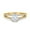 Yellow, variant on Simulated Cubic Zirconia Size-5 Split Shank Halo Oval Wedding Engagement Ring 925 Sterling Silver