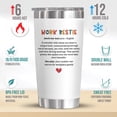 thumbnail image 4 of Coworker Gifts For Women, Friends - Christmas, Birthday Gifts For Coworkers, Friendship Gifts For Women, Friends, Colleagues, Work Besties Gifts - 20 Oz Stainless Steel Tumbler, 4 of 6