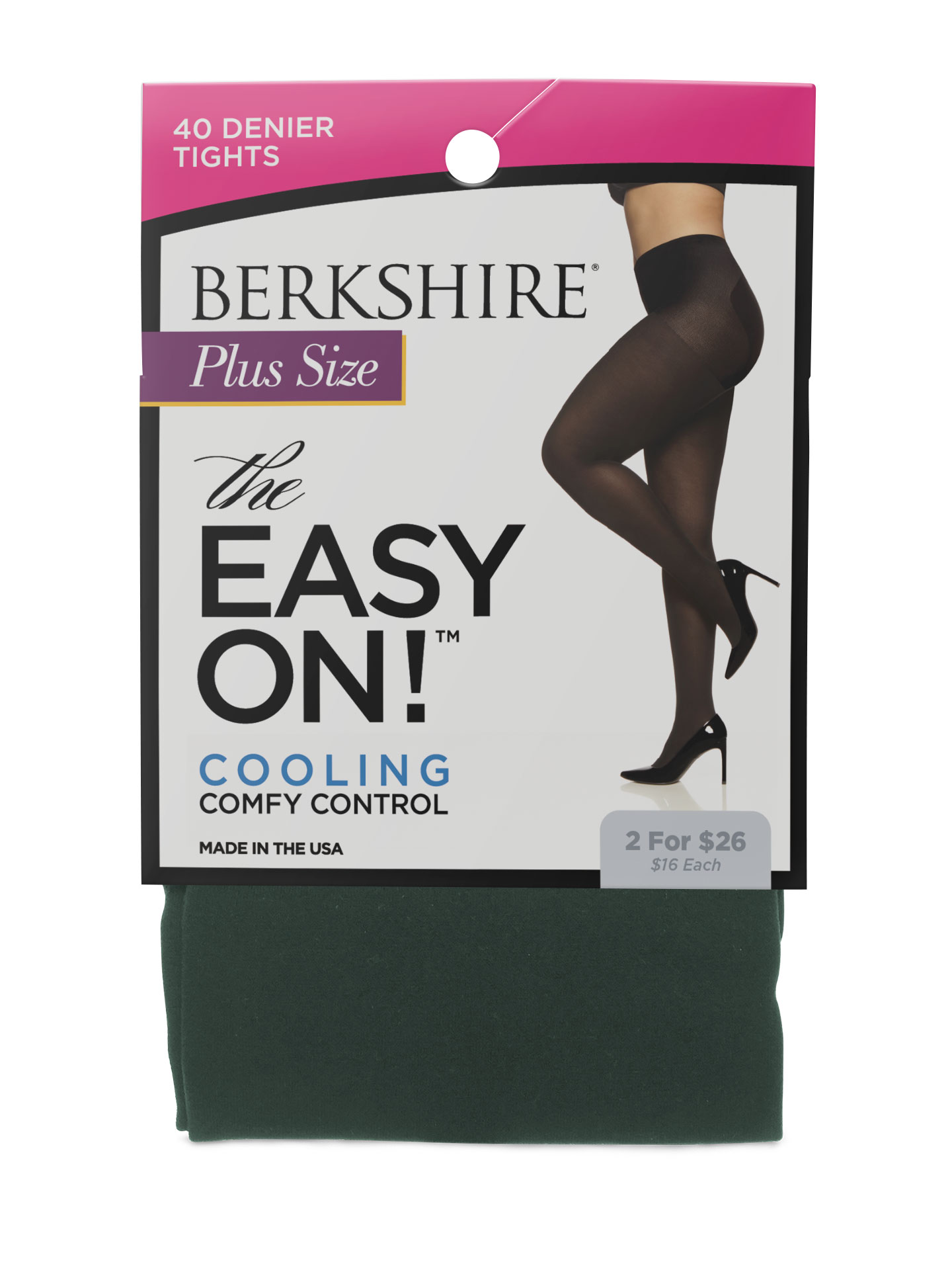 Tights, Tartan Green, 5X-6X 