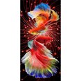 thumbnail image 2 of Cuadros Decorativos 40x80cm 5D DIY Diamond Painting Goldfish Full Round Kit Rhinestones Decoración para el hogar Ndcxsfigh  Nuevos Originales, 2 of 9