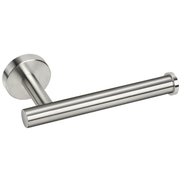 Unique Bargains Toilet Paper Holder for Bathroom Waterproof Stainless Steel Brushed Silver Tone