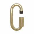 thumbnail image 2 of RCH Hardware QL-SS03-75 Stainless Steel Quick Link, 1 Gauge, Polished Brass (2 Pack), 2 of 4
