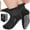 Black, variant on AMITOFO Bamboo Viscose Ankle Diabetic Socks for Men and Women, 4 Pair Non Binding Seamless Toe Slipper Socks with Non Slip Grippers for Women Wide Calf
