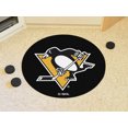thumbnail image 1 of NHL - Pittsburgh Penguins Puck Tapis 27 Pouces Diamètre, 1 of 2