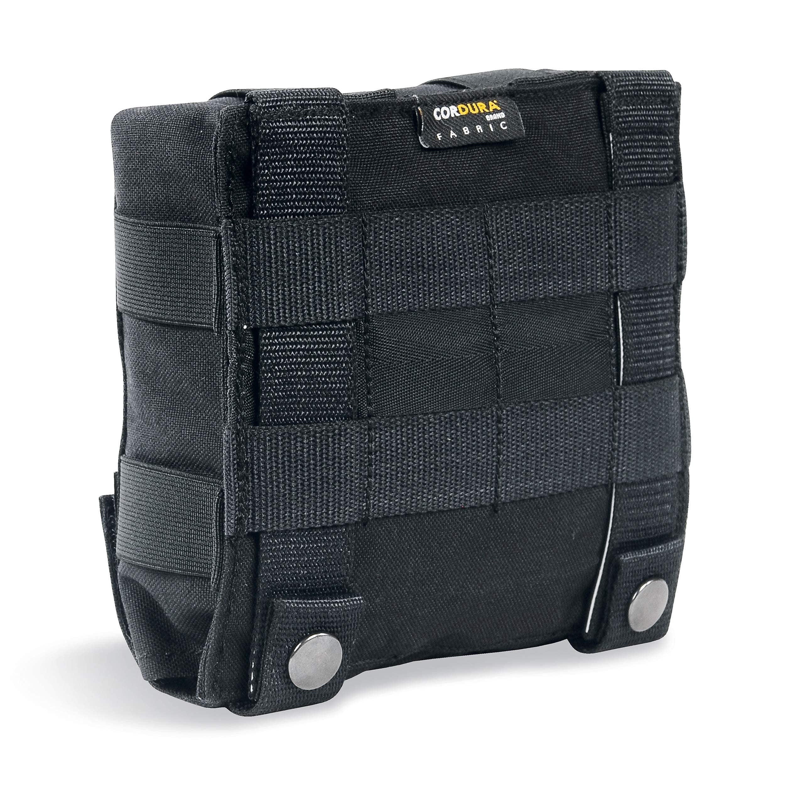Tasmanian Tiger IFAK Pouch S, Tactical MOLLE Medical Pouch, First Aid Bag, Rip Away Panel, Small, Black