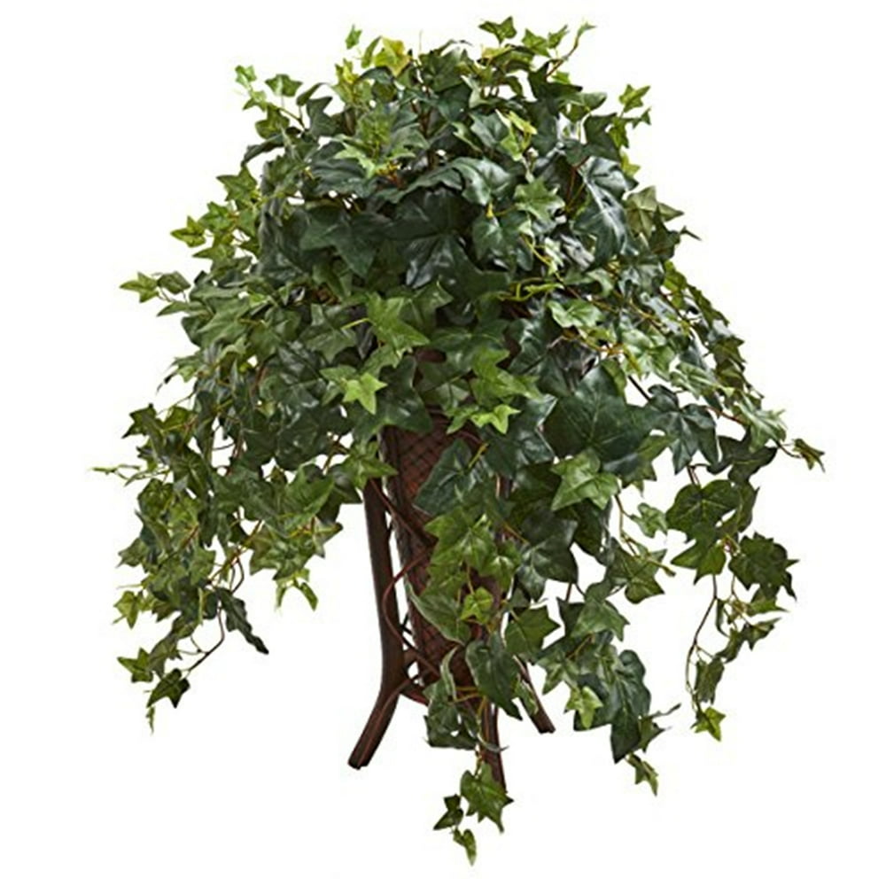 Nearly Natural Ivy Artificial Plant in Stand Planter