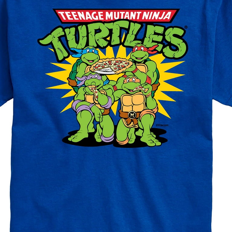 Nickelodeon Big & Tall Teenage Mutant Ninja Turtles Vinatge TMNT Men's Tops Short Sleeve Tee Shirt