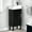 16" Black, variant on Dextrus 16 Inch Small Bathroom Vanity with Undermount Sink, Free Standing Bathroom Storage Cabinet with Drain, Oak