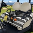 thumbnail image 3 of Whosucclay Eagle Star US Flag Print Seat Towel Cover, Portable 4 Convenient Pockets Club Car Seat Covers for EZGO Icon Club Car Ds Precedent Tempo, 3 of 9