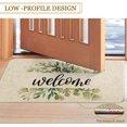 thumbnail image 6 of Spring Summer Door Mat 30 X 17 Inch Spring Eucalyptus Floral Welcome Doormat Indoor Outdoor Entrance Floor Mat Non Slip Spring Summer Decor Rubber Mats, 6 of 6