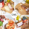 thumbnail image 3 of (White) - COOK With colour 7 Pc Kitchen Gadget Set Copper Coated Stainless Steel Utensils with Soft Touch Nylon White Handles, 3 of 7