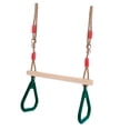 thumbnail image 3 of Wooden Swing Triangular Gym Rings, 3 of 5