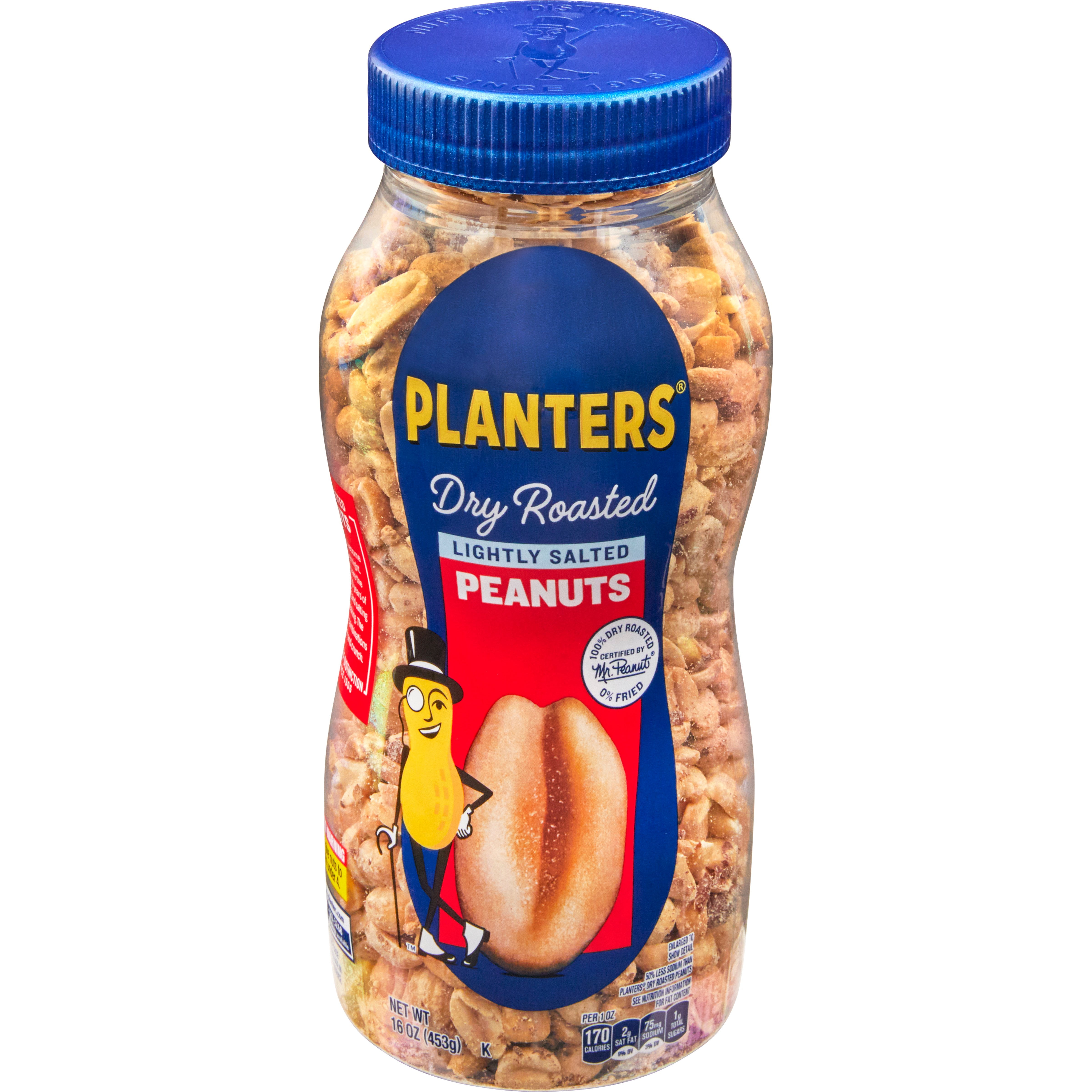 Planters Sea Salt & Vinegar Peanuts, 10 ct Box, 2.25 oz Packs