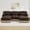 Brown black, variant on AOOWOW Home Contemporary Leopard Print Chenille Deep Seat and Easy Assembly Sectional 3-seater Modular Sofa with Tassel Trim, Green Black
