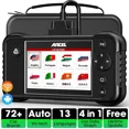 thumbnail image 1 of ANCEL FX3300 Elite OBD2 Scanneur Automobile Outil de Diagnostic de Voiture avec ABS SRS BMS EPB Huile SAS Resets, 1 of 9