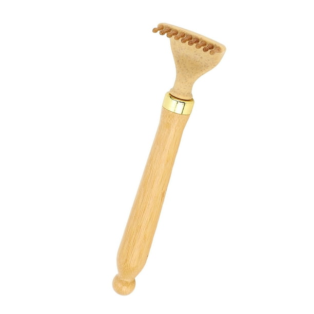 Rascador De Espalda De Bambú, Rascador De Espalda Telescópico Ligero Con Ergonómico Para Hombres Y Mujeres Para El Hogar