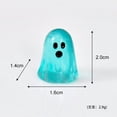 thumbnail image 2 of 50pcs Lighted Mini Ghost Halloween Figurine, Glowing Little Ghost Trinket for Tabletop, Mantel, Shelf, Entryway and Party Display, Cute Seasonal Accent for Spooky Home Decoration, B, 2 of 4