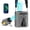 Grey, variant on Moclever 5 in 1 Portable Waist Clip Fan, 10000mAh Battery Operated Personal Wearable Fan with 5 Speeds Flashlight for Camping Travel Job Site, Grey