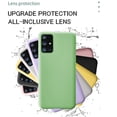 thumbnail image 4 of serony Phone Case Shockproof Silicone Phone Cover Elastic Cellphone Protector, Replacement for Samsung A51(4G), Green, 4 of 8