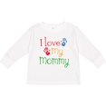 thumbnail image 3 of Inktastic I Love My Mommy Handprints Boys or Girls Long Sleeve Toddler T-Shirt, 3 of 5