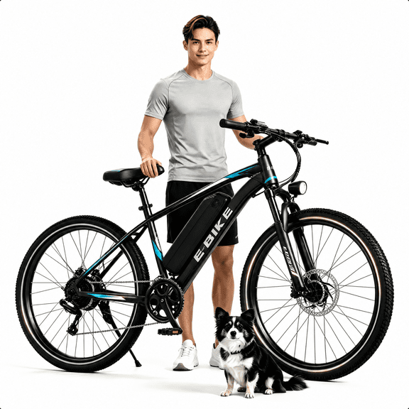 749W Electric Bike, 26IN 20MPH 45Miles 7-Speed ebike with 36V 12ah 432Wh Battery ,High level of appearance and high performance e bicycle with UL 2849